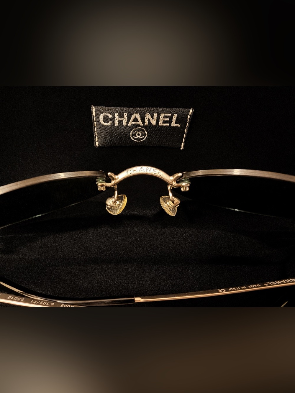 Vintage Chanel 4003 Rimless Sunglasses | Y2K Made in Italy - Picture 3 of 3